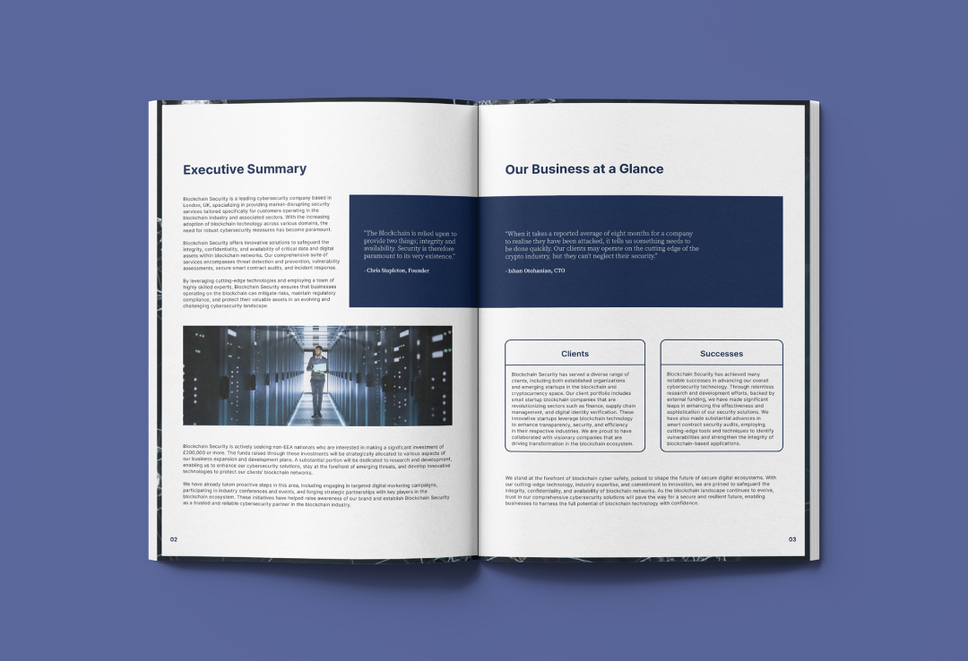 blockchain security business plan